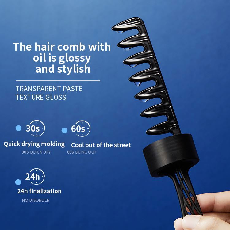Hair Styling Wax With Comb | Free Home Delivery