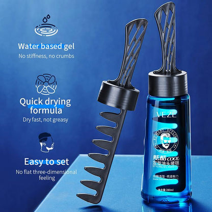 Hair Styling Wax With Comb | Free Home Delivery
